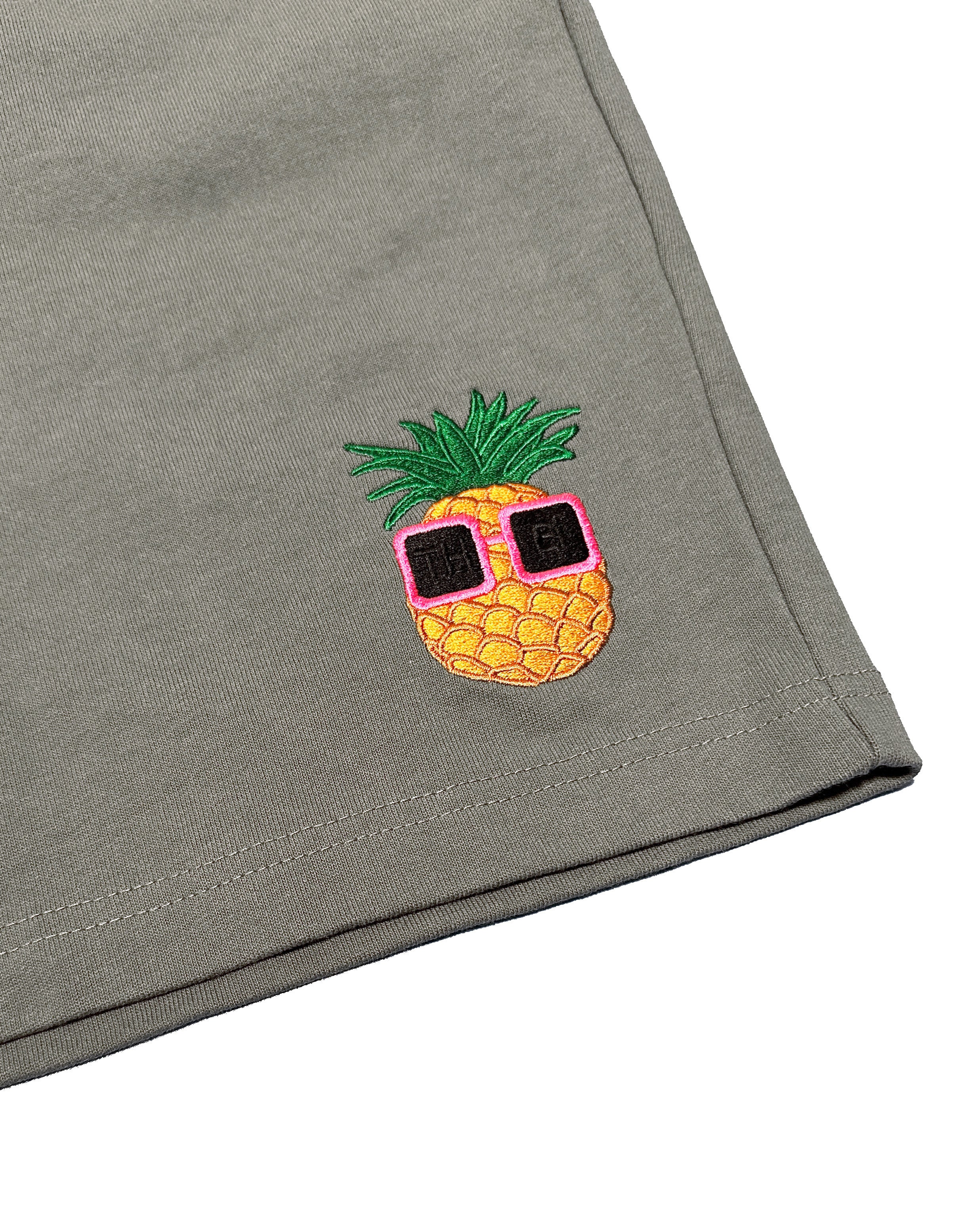 Pineapple HW Tee & Shorts Setup - Stone Green