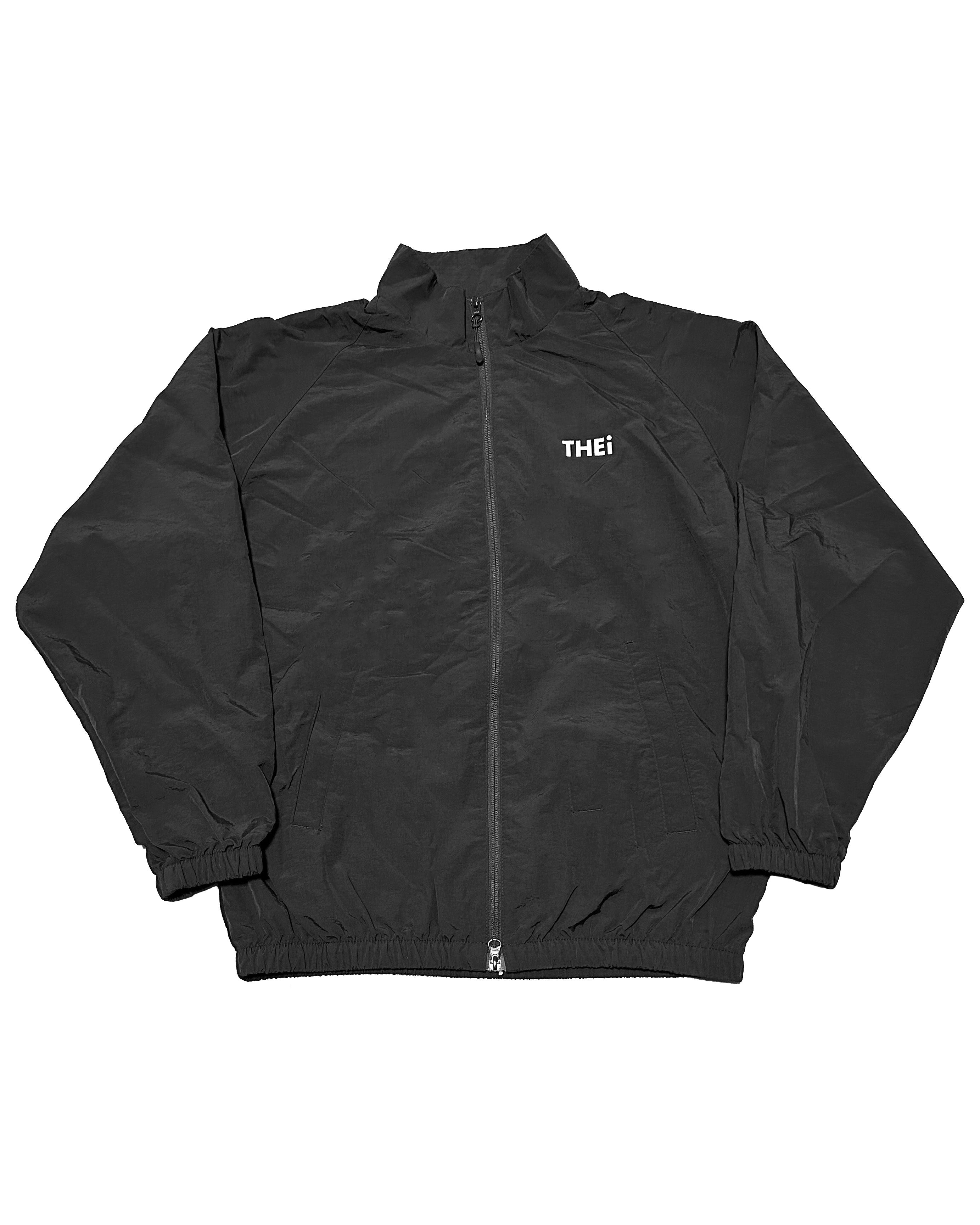 Basic One Point Nylon Track JKT & Pants Setup - Black