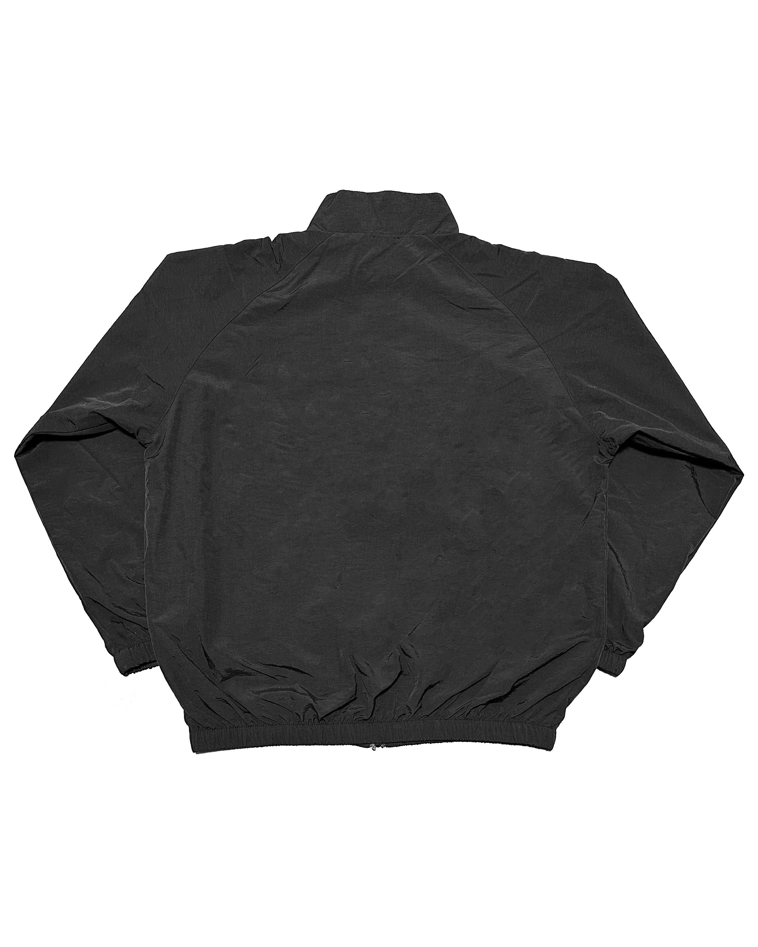 Basic One Point Nylon Track JKT & Pants Setup - Black