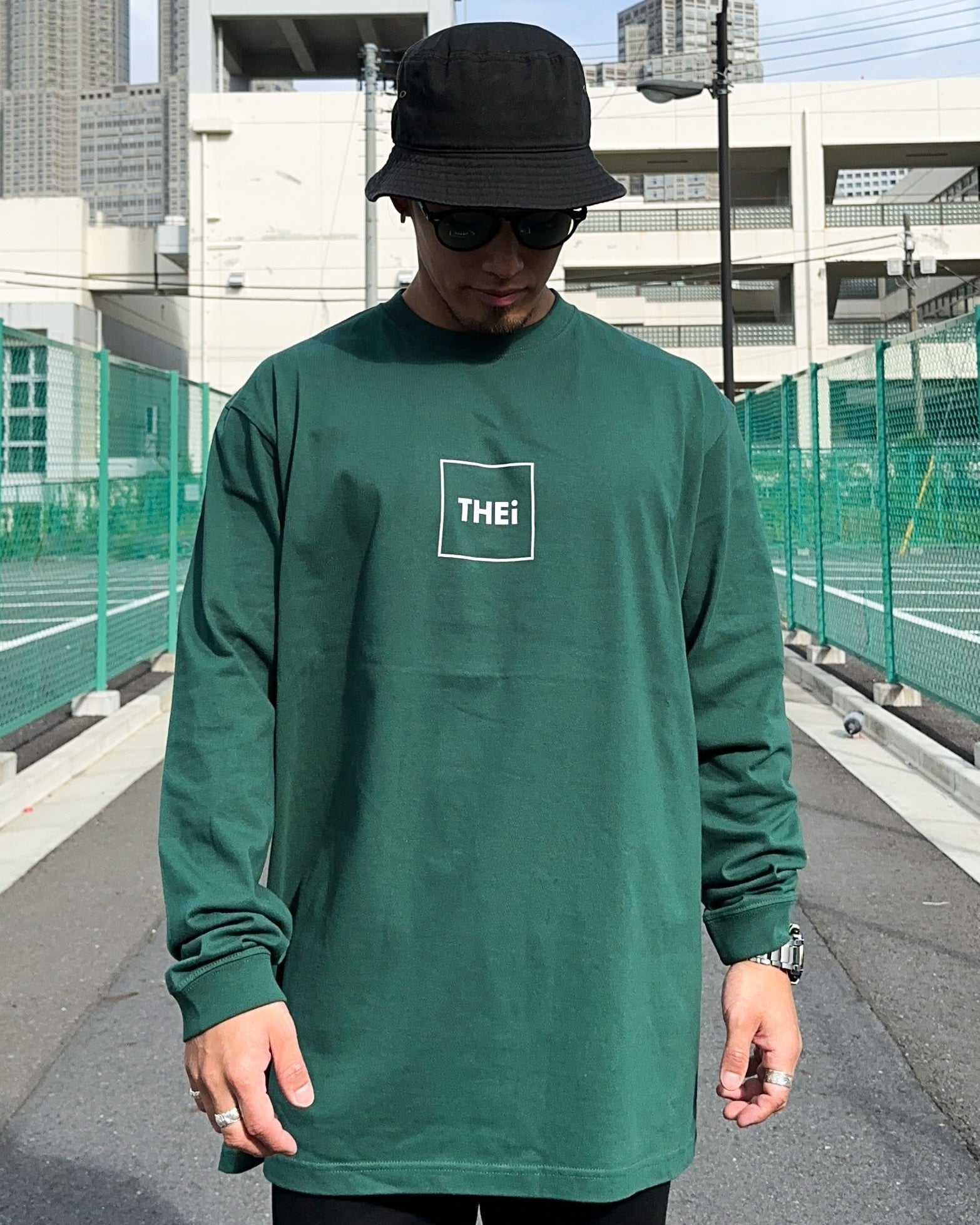 Frame L/S Tee - Ivy Green