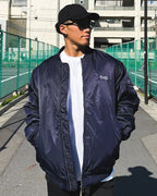 Basic One Point MA-1 JKT - Navy