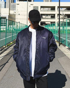 Basic One Point MA-1 JKT - Navy
