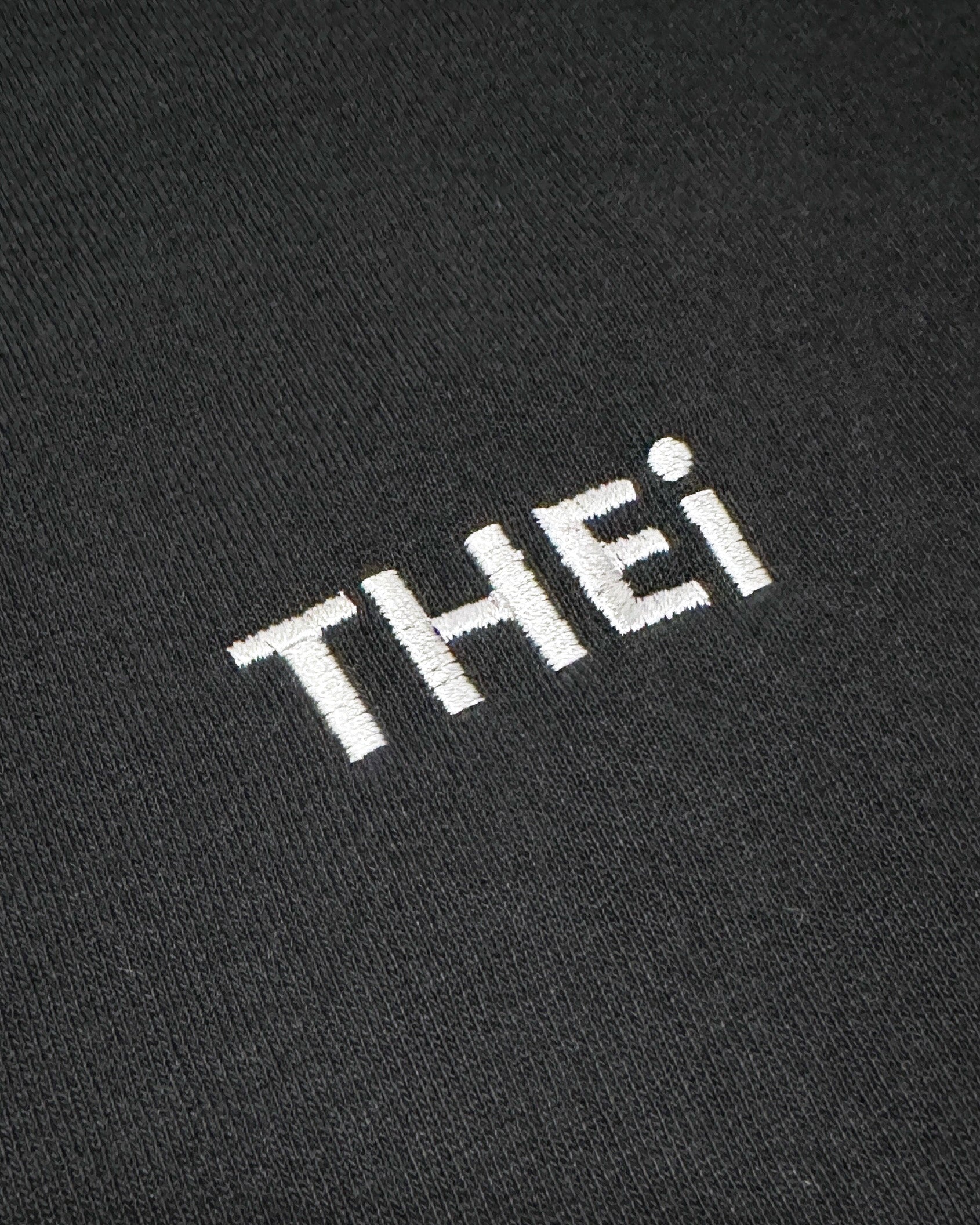 Basic One Point HW Big Tee - Black