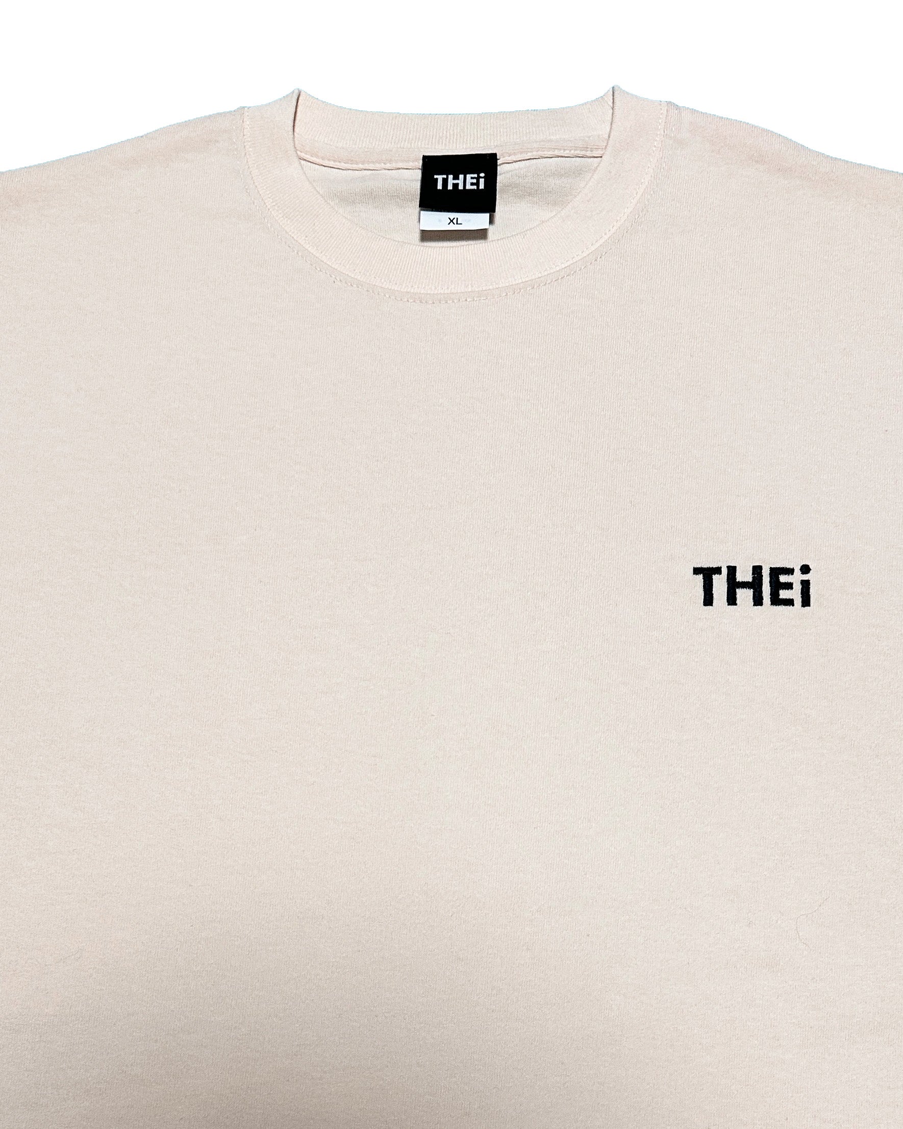 Basic One Point HW Big Tee - Beige
