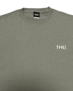 Basic One Point HW Big Tee - Stone Green