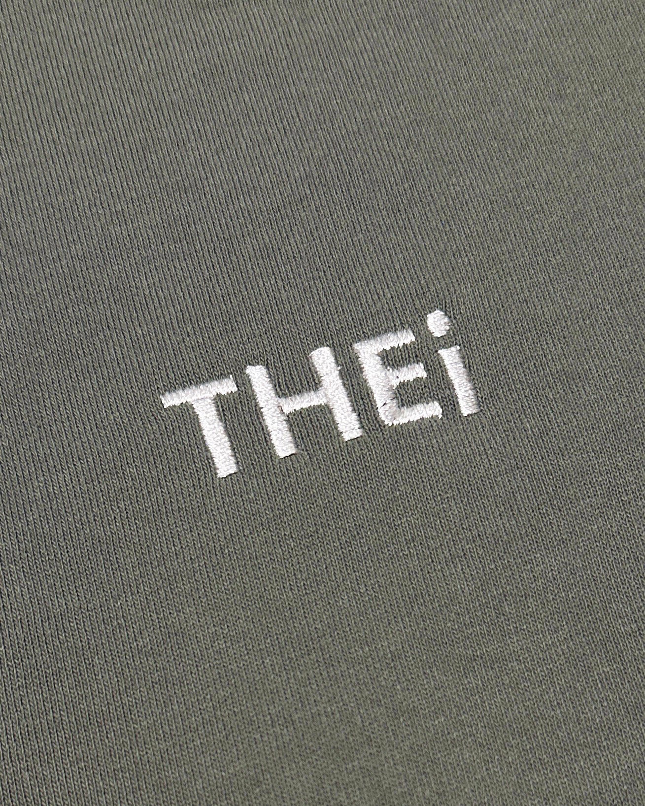 Basic One Point HW Big Tee - Stone Green