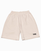 Basic One Point HW Tee & Shorts Setup - Beige