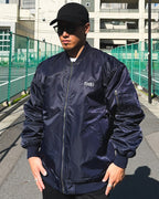 Basic One Point MA-1 JKT - Navy