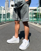 Basic One Point HW Tee & Shorts Setup - Stone Green