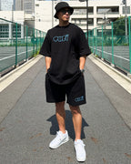 Bubble HW Tee & Shorts Setup - Black