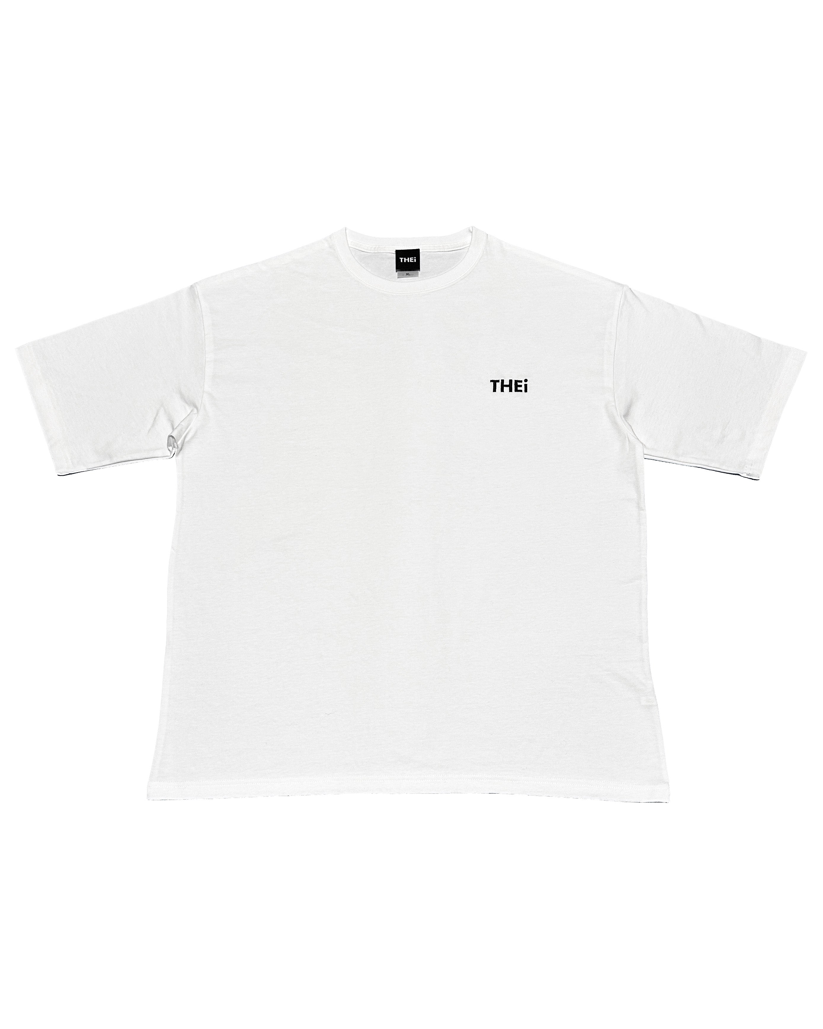 Basic One Point Big Tee - White