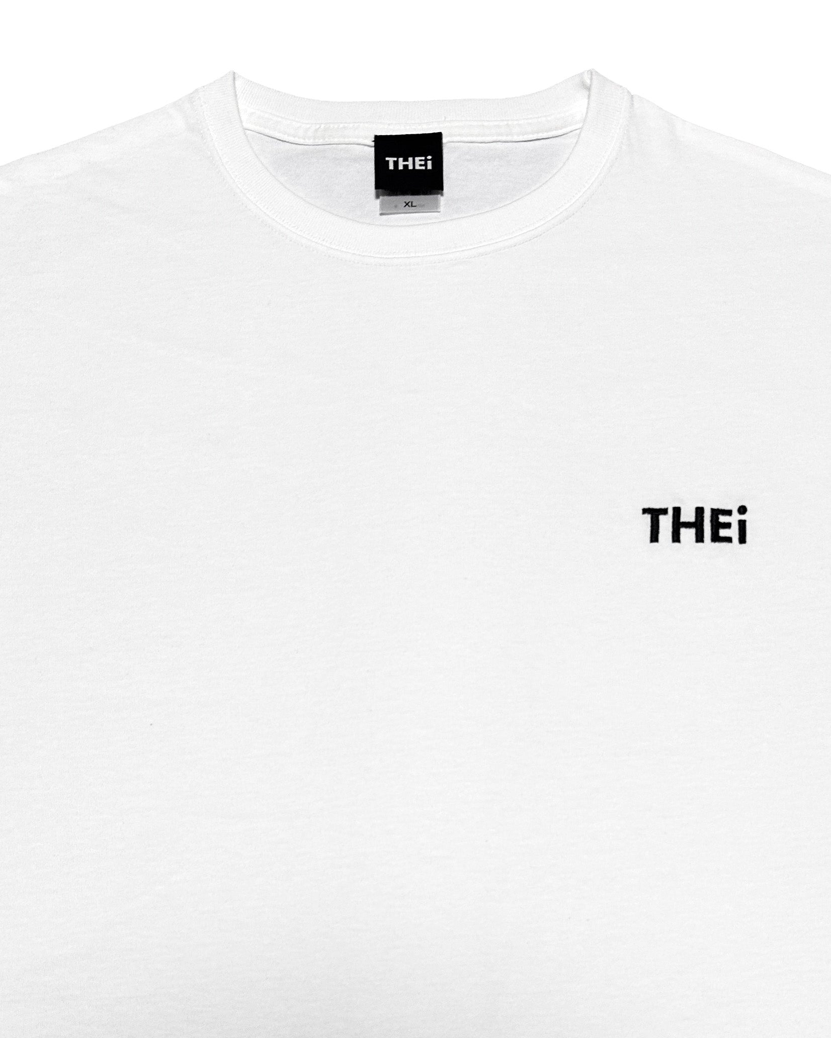 Basic One Point Big Tee - White