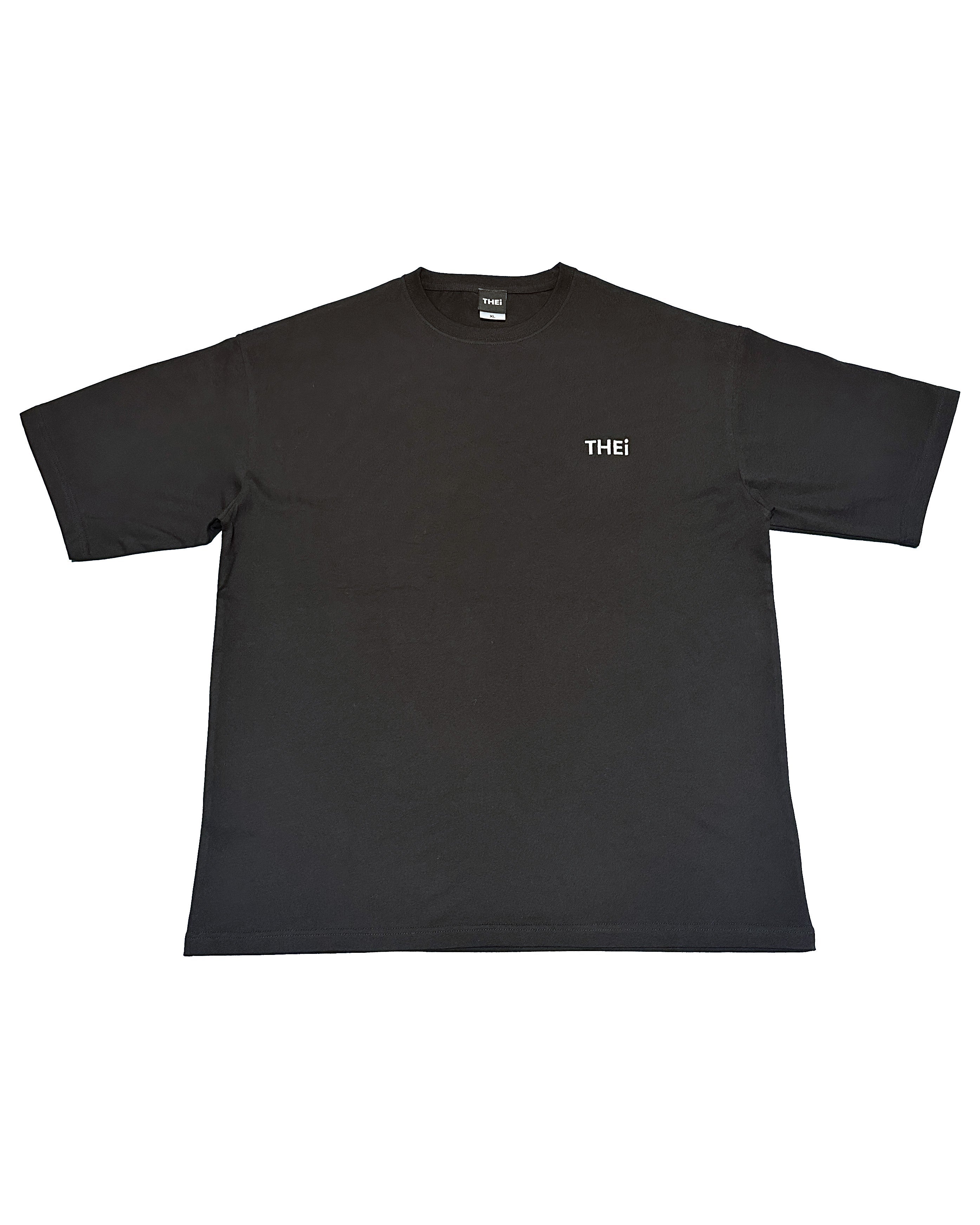 Basic One Point Big Tee - Black