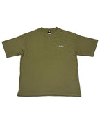 Basic One Point Big Tee - Military Green