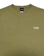 Basic One Point Big Tee - Military Green