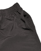 Basic One Point Nylon Easy Shorts - Black