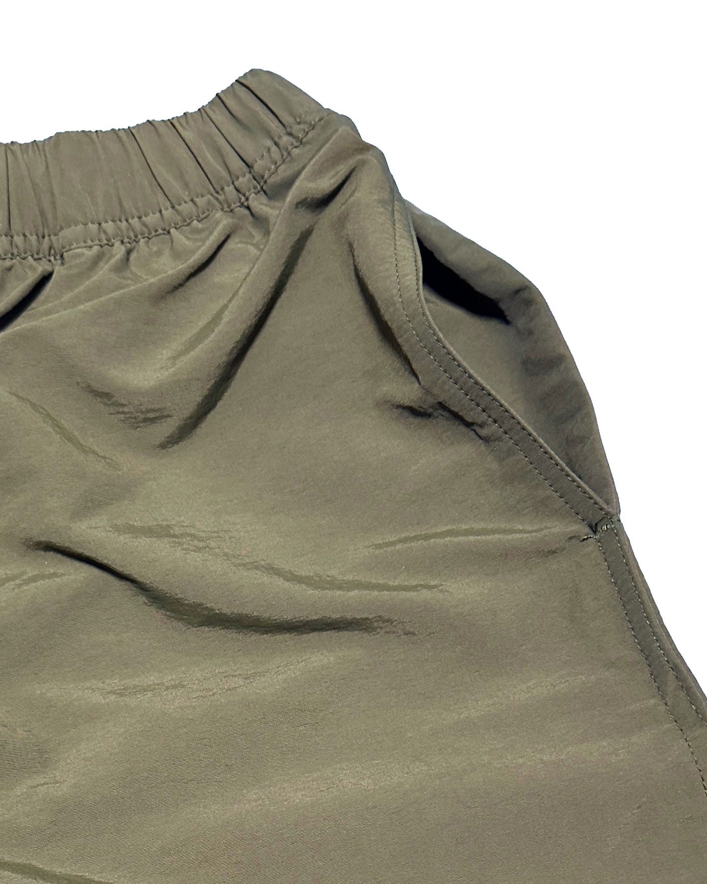 Basic One Point Nylon Easy Shorts