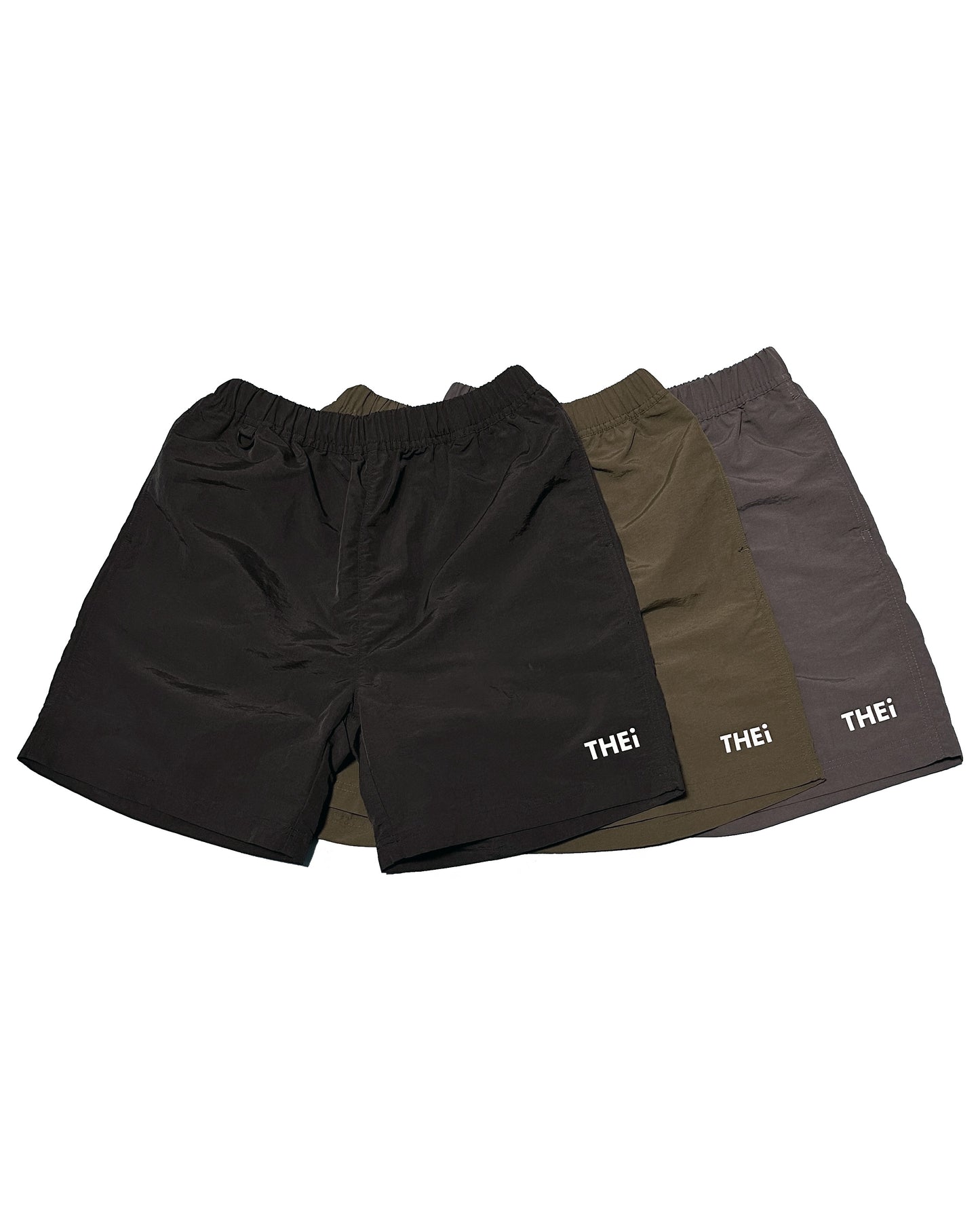 Basic One Point Nylon Easy Shorts