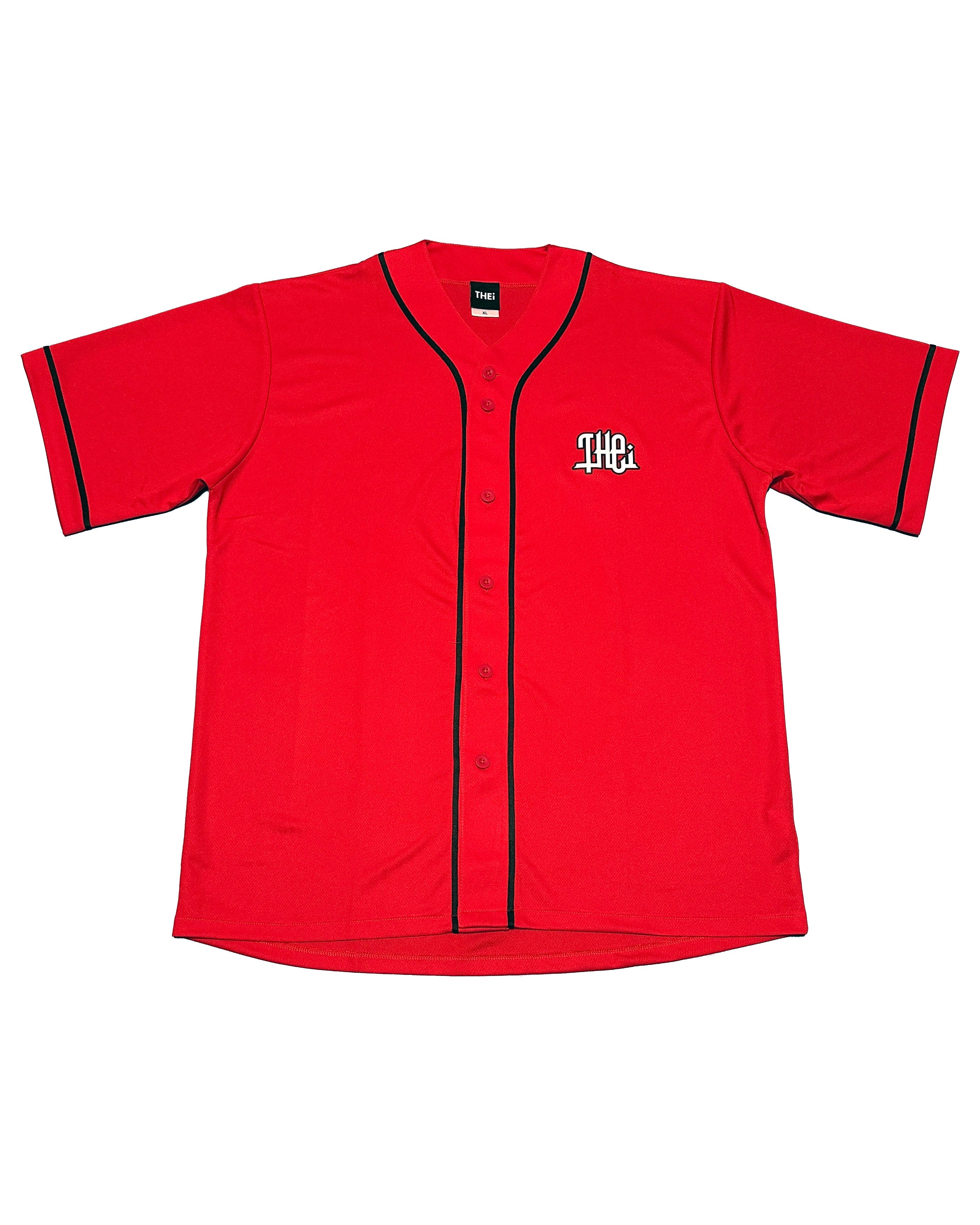 Arabic-Type2 Baseball Shirt - Red