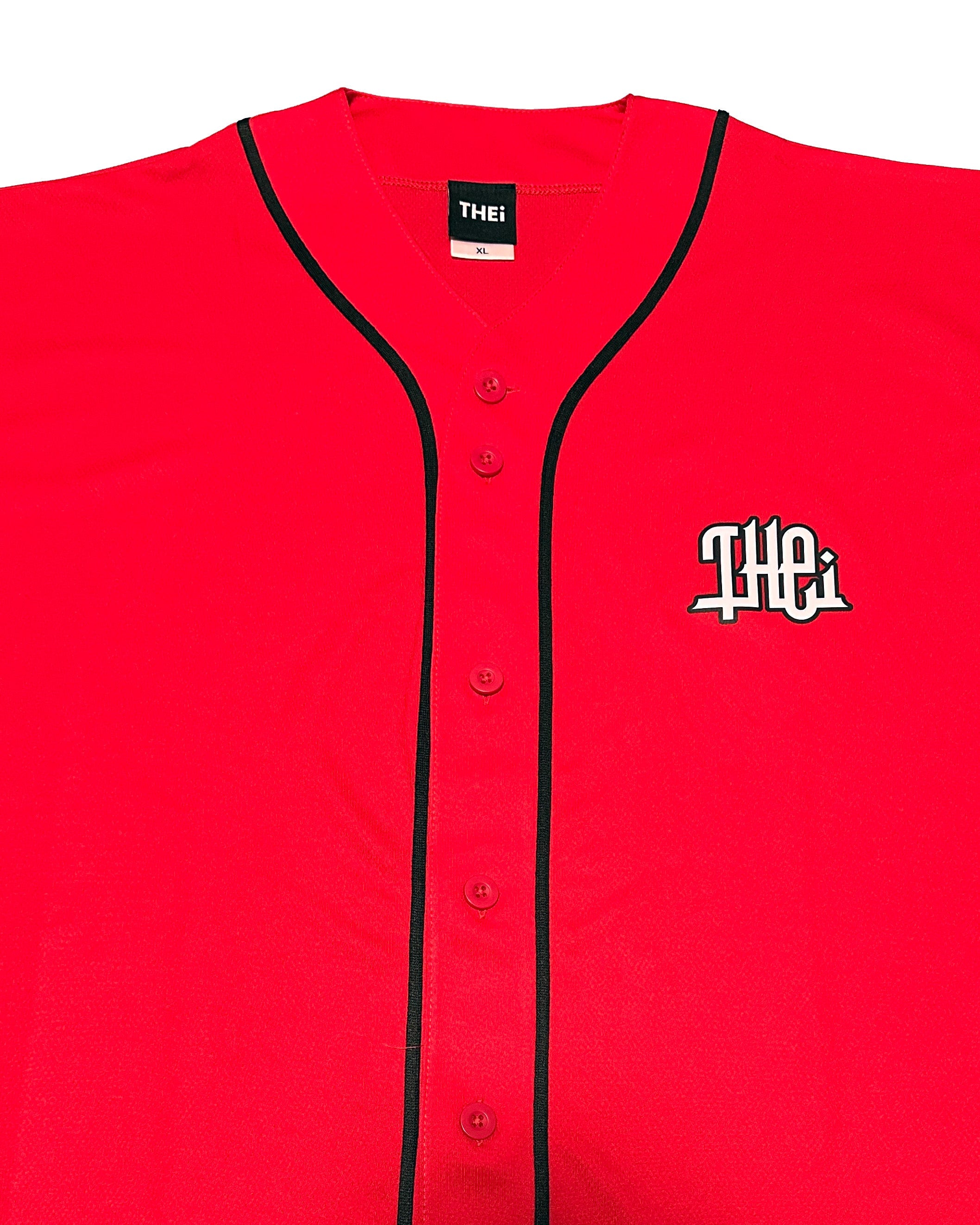 Arabic-Type2 Baseball Shirt - Red