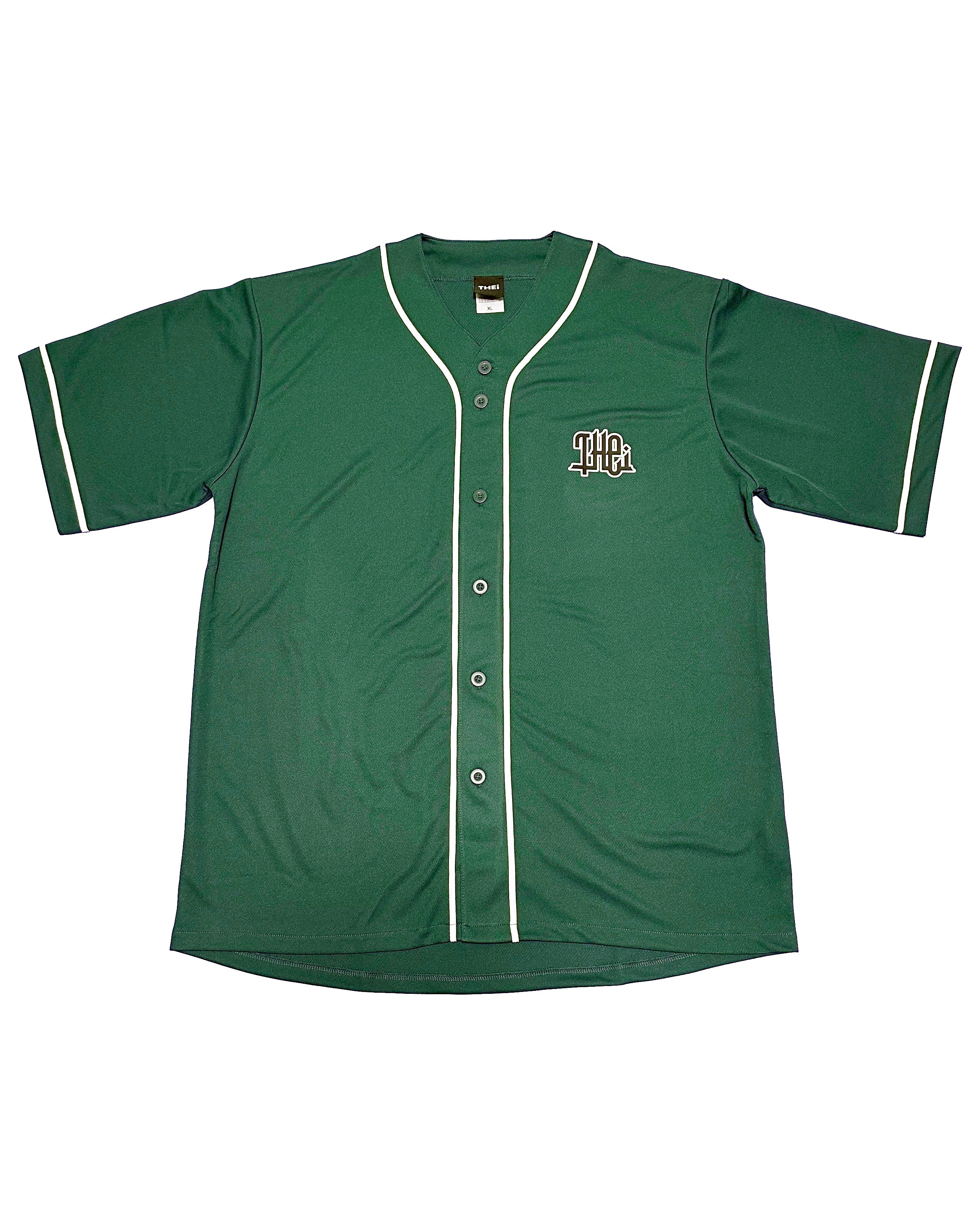 Arabic-Type2 Baseball Shirt - Ivy Green