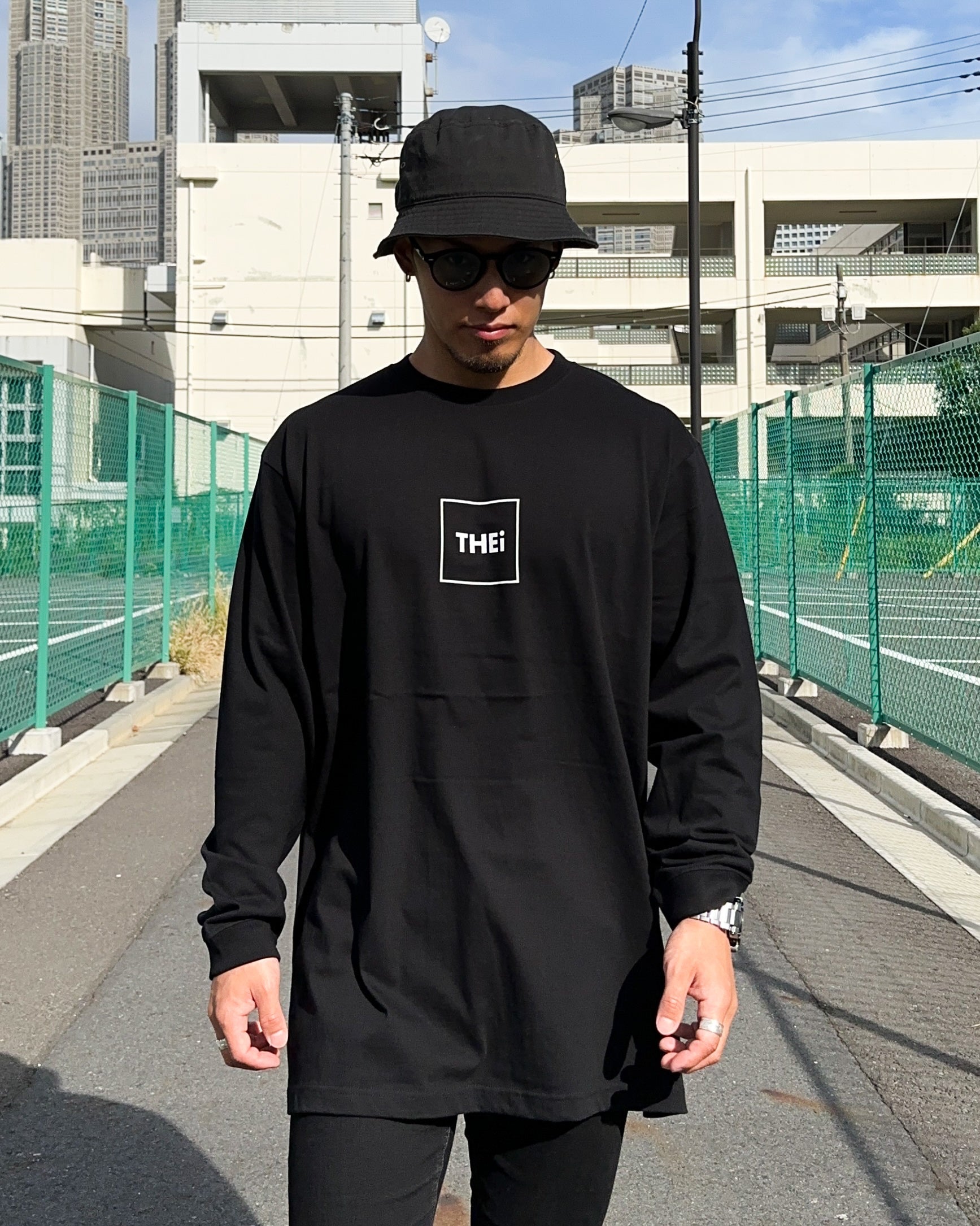 Frame L/S Tee - Black
