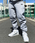 Box One Point HW Sweat Pants - Gray