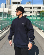 Basic One Point Sweat JKT - Navy