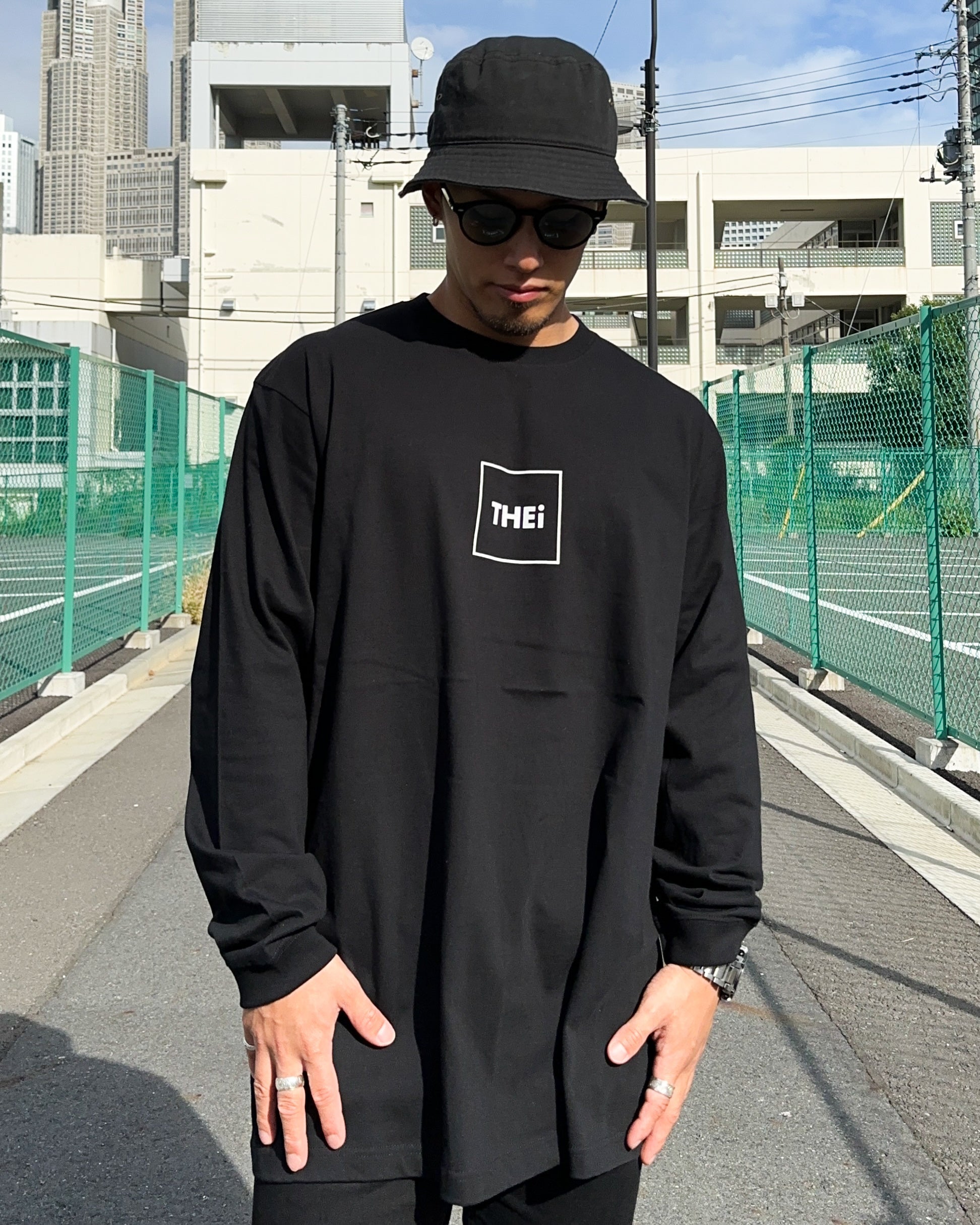 Frame L/S Tee - Black