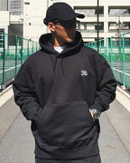 Arabic One Point HW Sweat Hoodie - Black