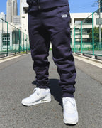 Box One Point HW Sweat Zip Hoodie & Pants Setup - Navy