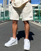 Basic One Point HW Easy Shorts - Beige