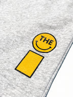 Smiley Relax Sweat Tee & Shorts Setup - Gray