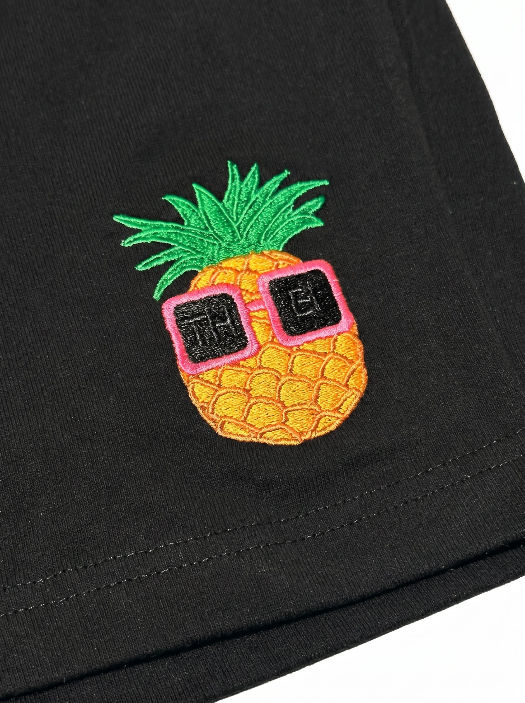 Pineapple HW Tee & Shorts Setup - Black