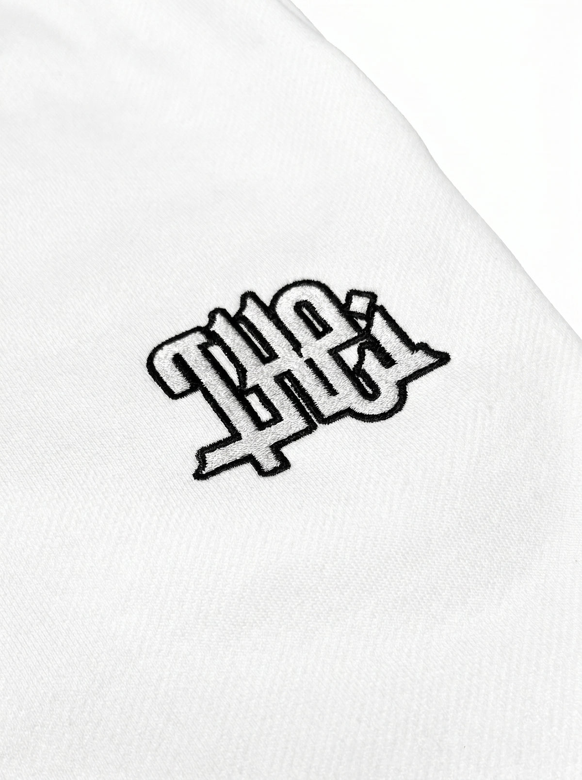 Arabic-Type2 HW Sweat Zip Hoodie & Pants Setup - White