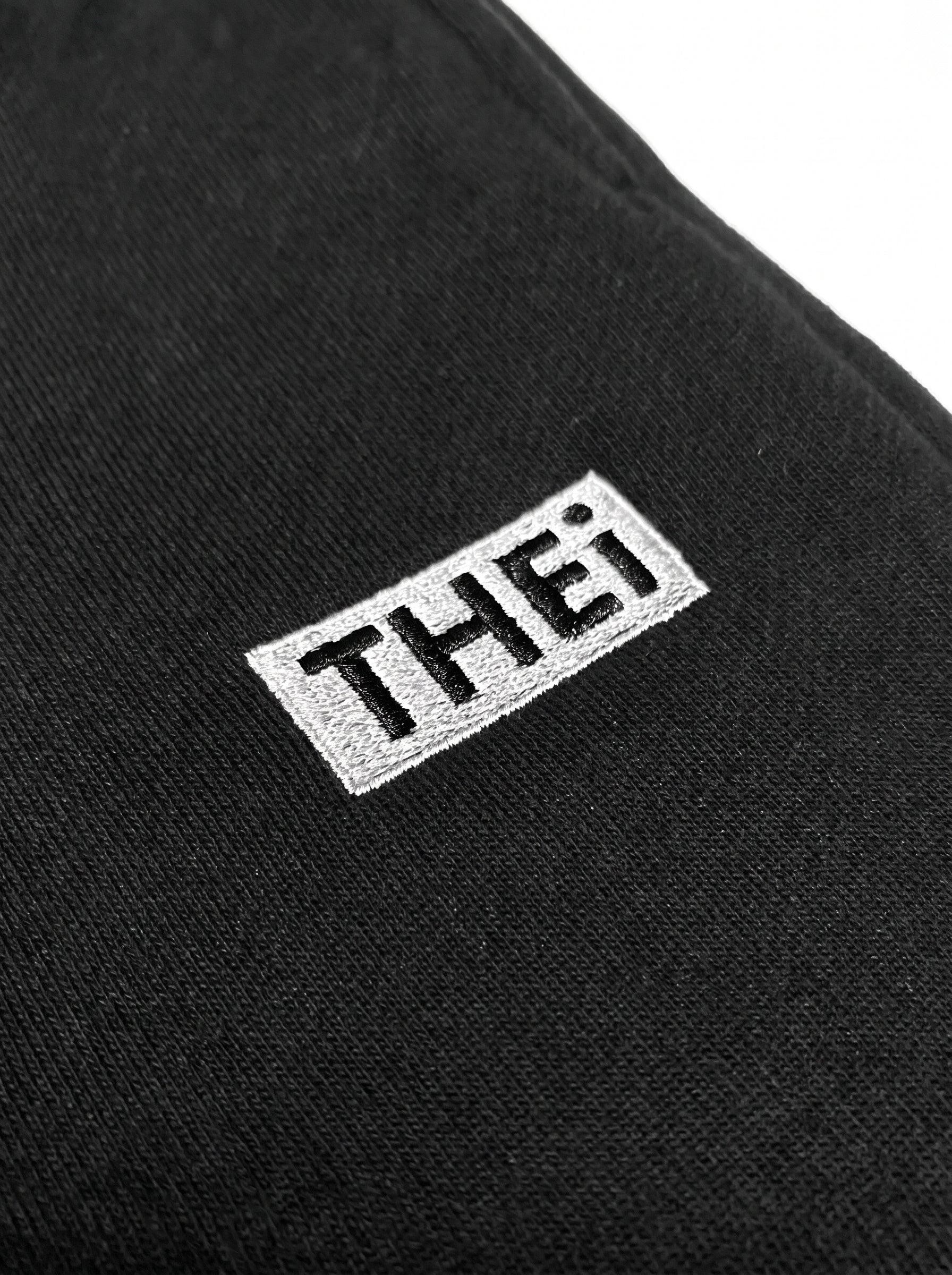 Box One Point HW Sweat Zip Hoodie & Pants Setup - Black
