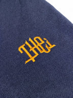 Arabic One Point HW Sweat Hoodie & Pants Setup - Navy