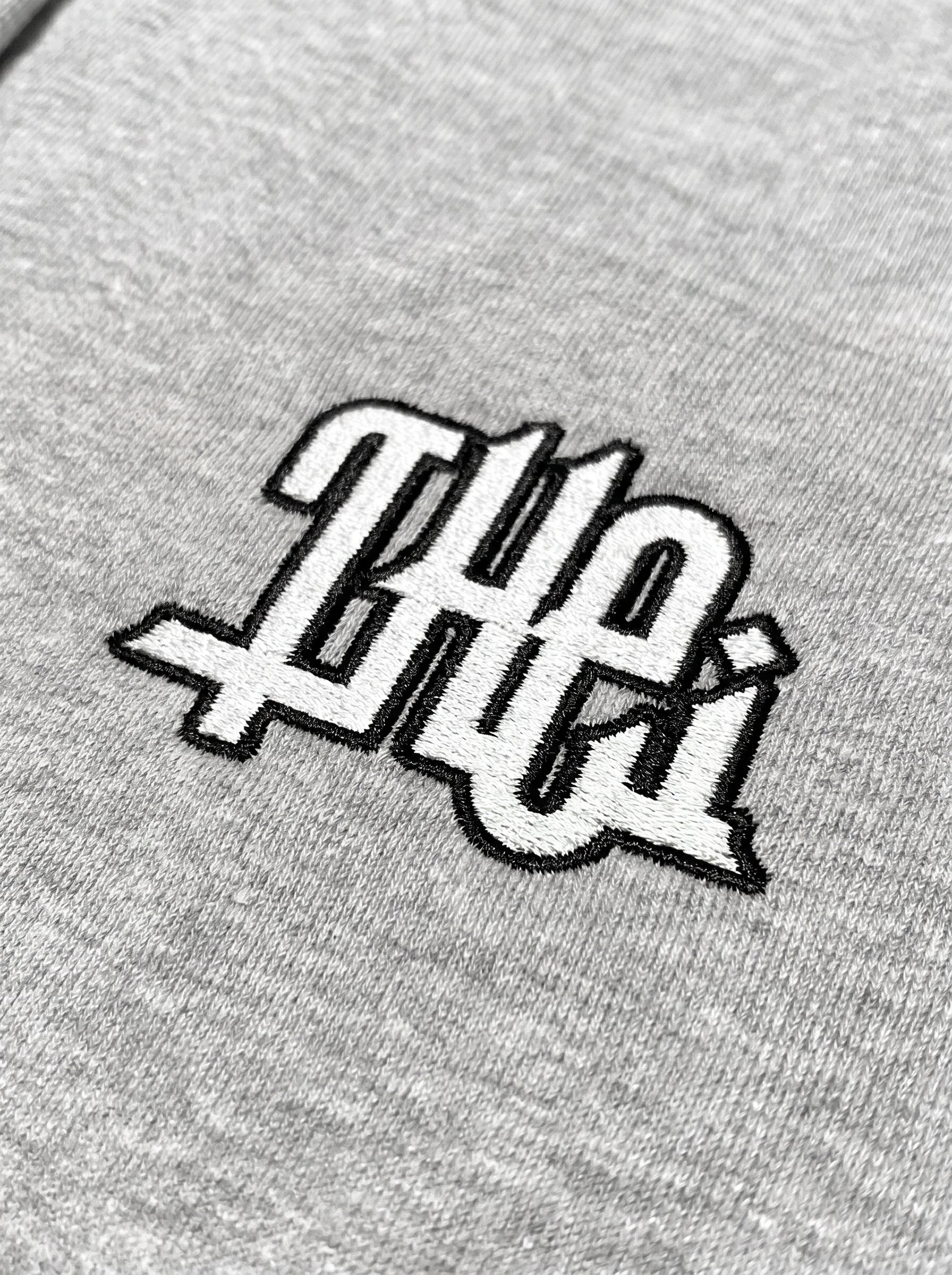 Arabic-Type2 HW Sweat Zip Hoodie & Pants Setup - Gray