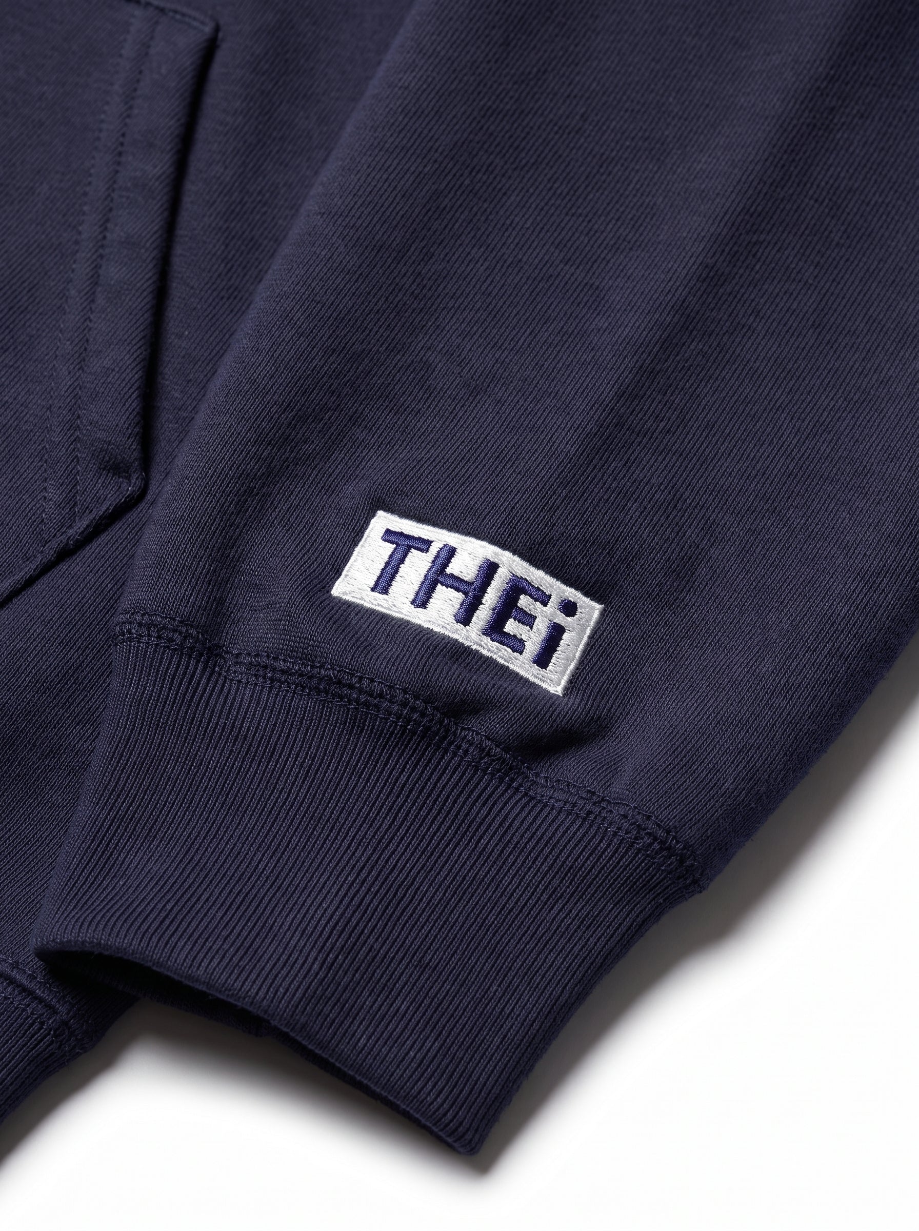 Box One Point HW Sweat Zip Hoodie & Pants Setup - Navy