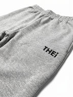 Basic One Point HW Sweat Hoodie & Pants Setup - Gray