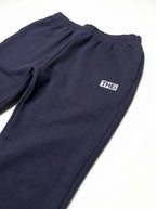 Box One Point HW Sweat Zip Hoodie & Pants Setup - Navy