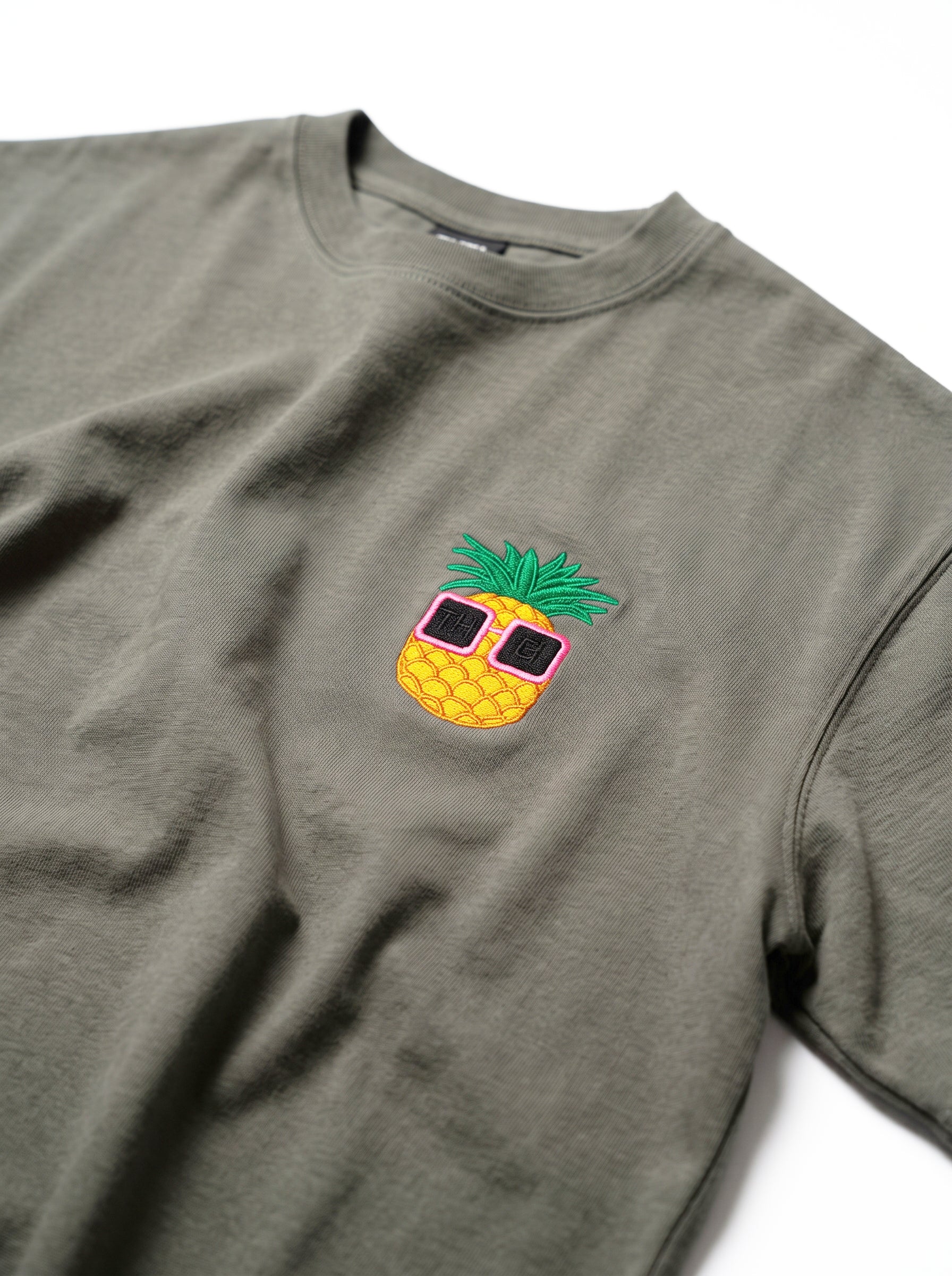 Pineapple HW Tee & Shorts Setup - Stone Green