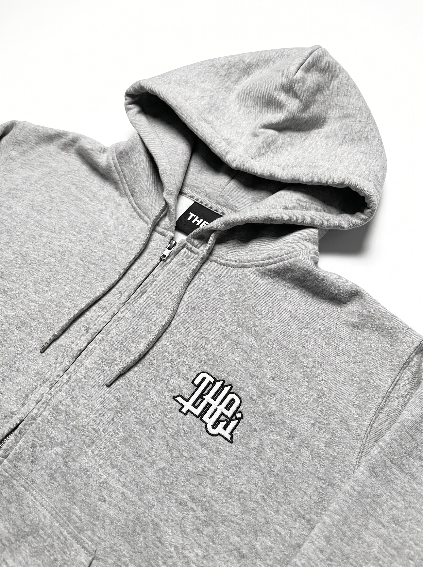 Arabic-Type2 HW Sweat Zip Hoodie & Pants Setup - Gray
