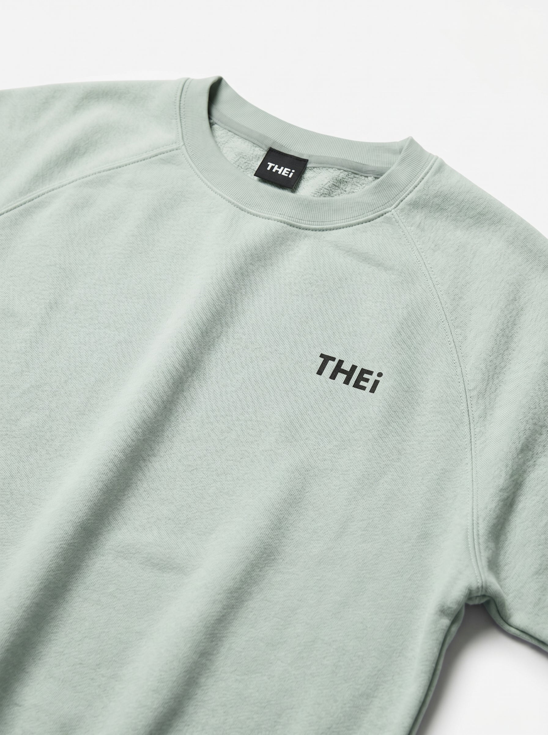 Basic One Point Relax Sweat Tee & Shorts Setup - Acid Green