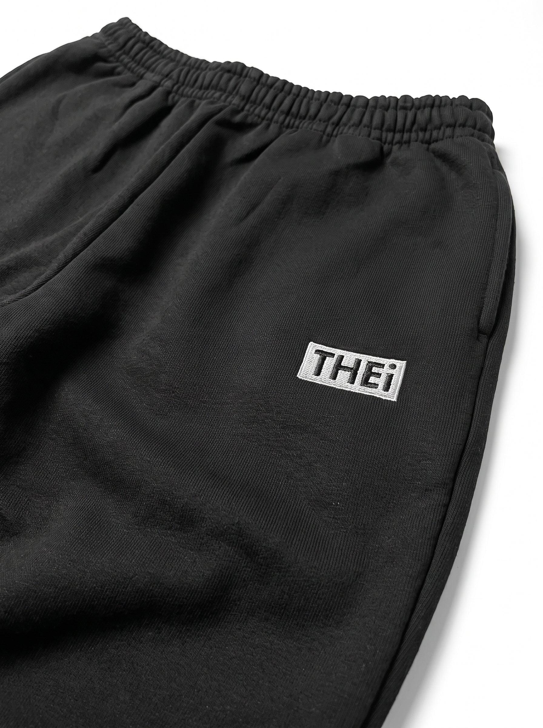 Box One Point HW Sweat Zip Hoodie & Pants Setup - Black