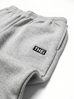 Box One Point HW Sweat Zip Hoodie & Pants Setup - Gray