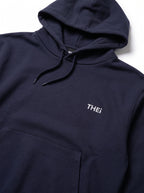 Basic One Point HW Sweat Hoodie & Pants Setup - Navy