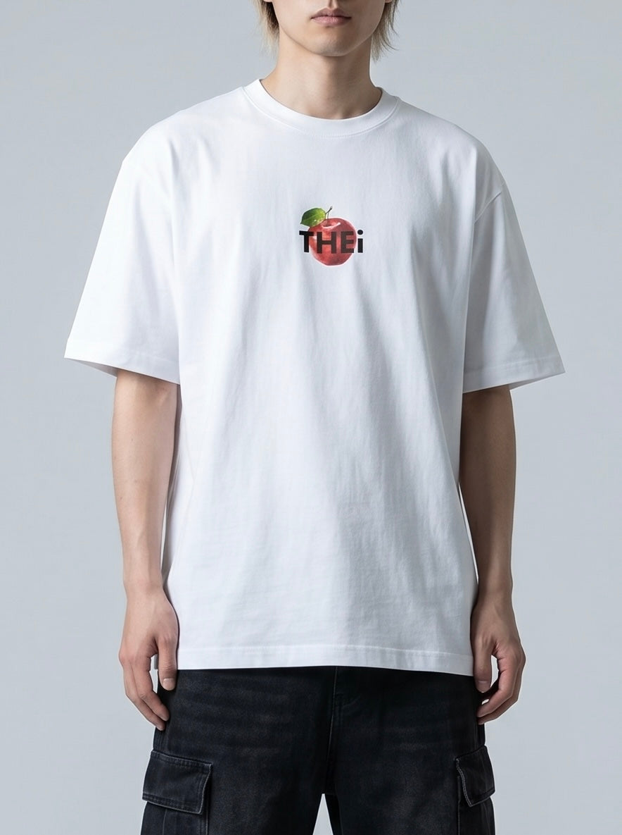 アップル Tシャツ - ホワイト | THEi – THEi Official Store