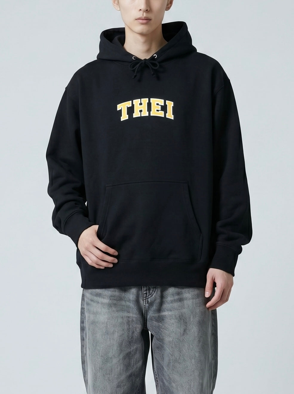 JARMY +81 プリント プルオーバー パーカー ブラック プルオーバーパーカー – THEi Official Store
